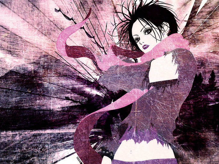 Hd Wallpaper Anime Nana Nana Osaki One Person Pink Color Young Women Wallpaper Flare