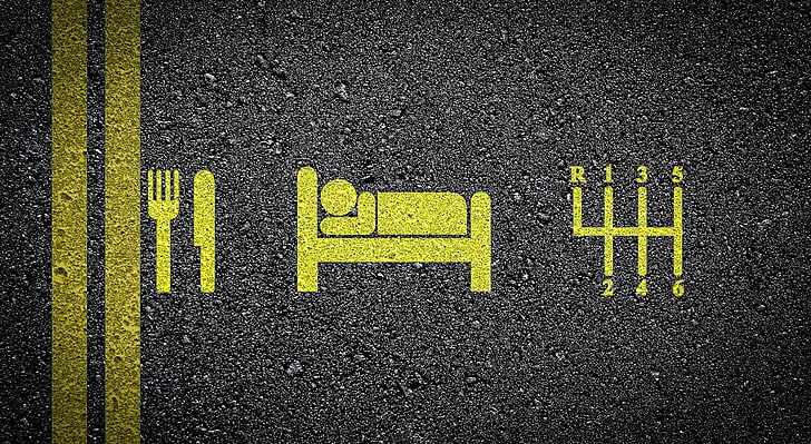 Eat Sleep Drive, eat, sleep, and drive wallpaper, Funny, sign, HD wallpaper