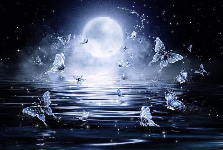 Beautiful Moon  Wallpaper  Chillout Wallpapers