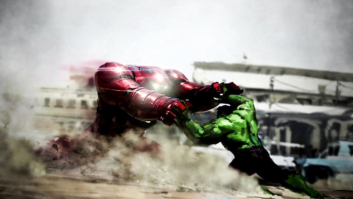 The Hulk wallpaper, The Avengers, Avengers: Age of Ultron, Iron Man, HD wallpaper