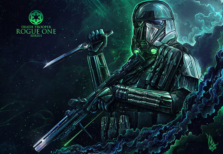Star Wars, Death Trooper, Rogue One: A Star Wars Story, HD wallpaper