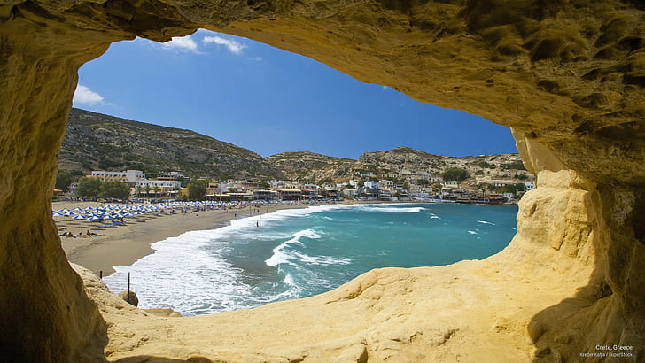 Crete, Greece, Europe, HD wallpaper