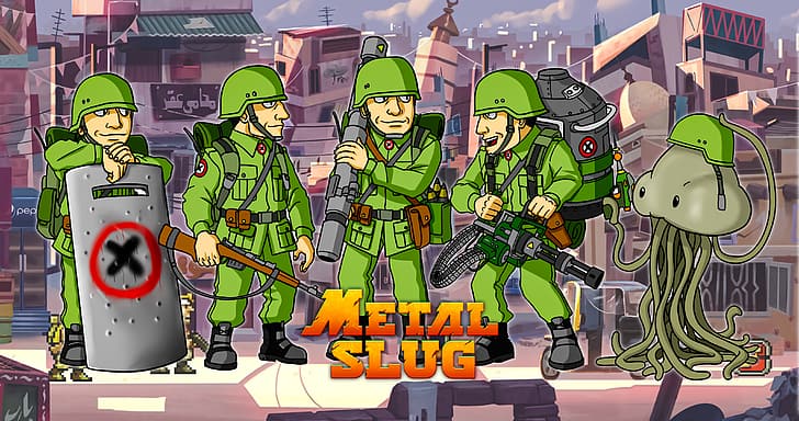 Metal Slug, game poster, Metal Slug 3, Metal Slug 7, Metal Slug XX