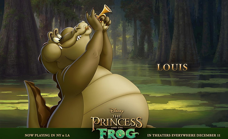 Princess And The Frog Movie Louis, The Princess and the Frog Louis wallpaper