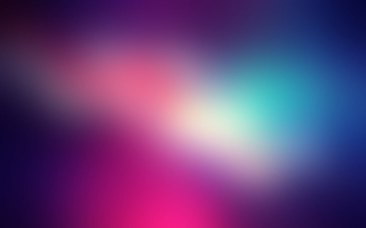 bokeh lights, colorful, red, blue, pink, purple, blurred, gradient, HD wallpaper