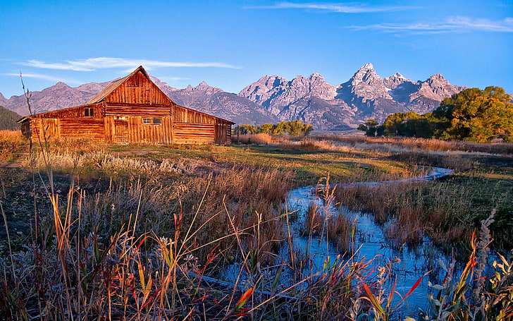 Grand Teton National Park Mormon Red On Road Jackson Moran Valley Called Jackson Hole Hd Wallpapers And Laptop 5200×3250, HD wallpaper