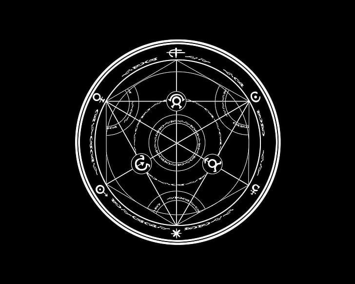 Transmutation circle fullmetal alchemist brotherhood tattoo