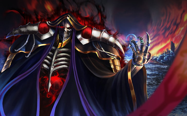 HD wallpaper: Anime, Overlord, Ainz Ooal Gown | Wallpaper Flare