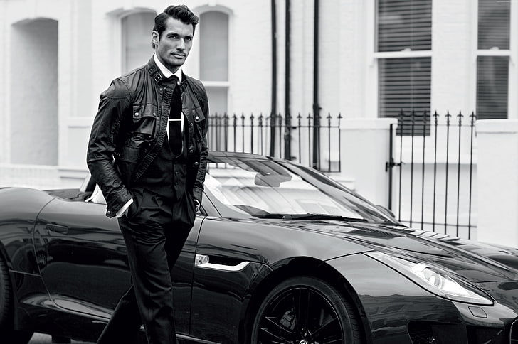 David Gandy, model, UK, Top Fashion Models 2015, street, London, HD wallpaper