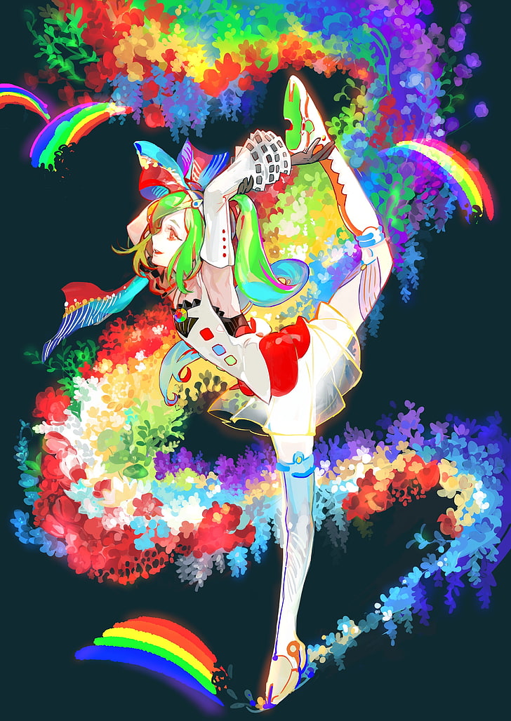 10 Vibrant Colorful Anime Wallpaper Tachi Wallpaper