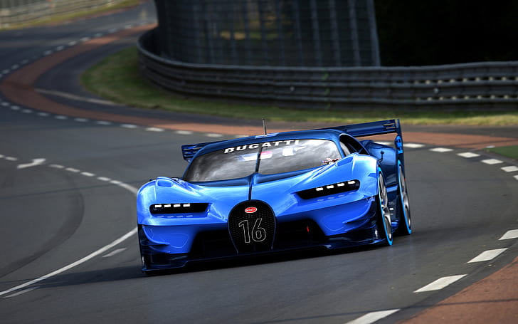 Bugatti Vision Gran Turismo, car, video games, Gran Turismo 6, HD wallpaper