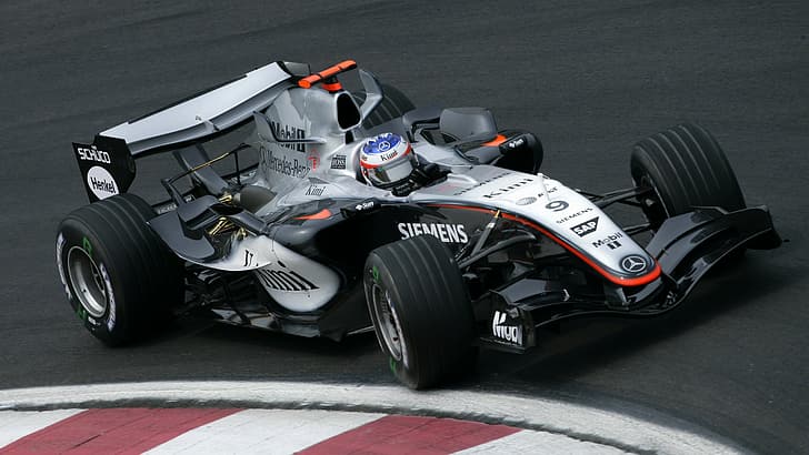 Formula 1, race cars, McLaren MP4-20, Kimi Raikkonen, HD wallpaper