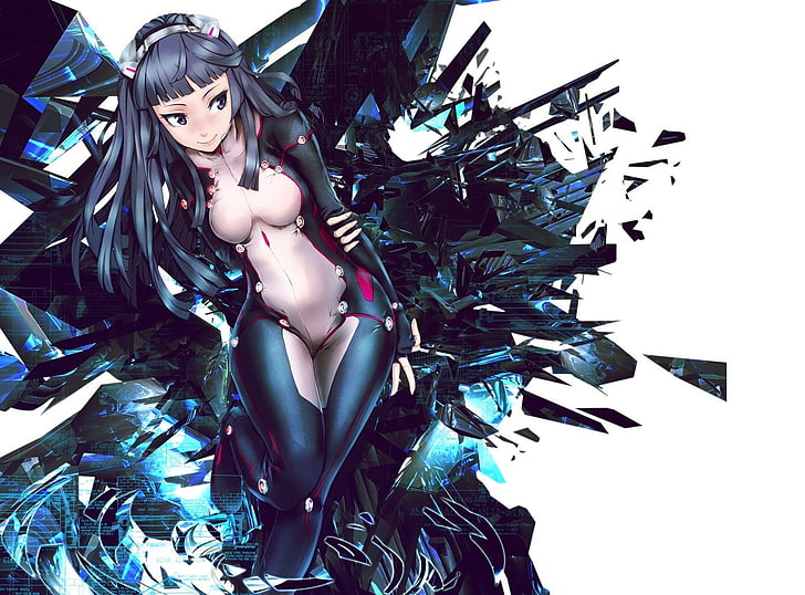 anime, Guilty Crown, anime girls, Tsugumi (Guilty Crown), one person