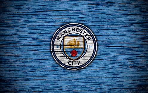 Online crop | HD wallpaper: Soccer, Manchester City F.C., Emblem, Logo ...