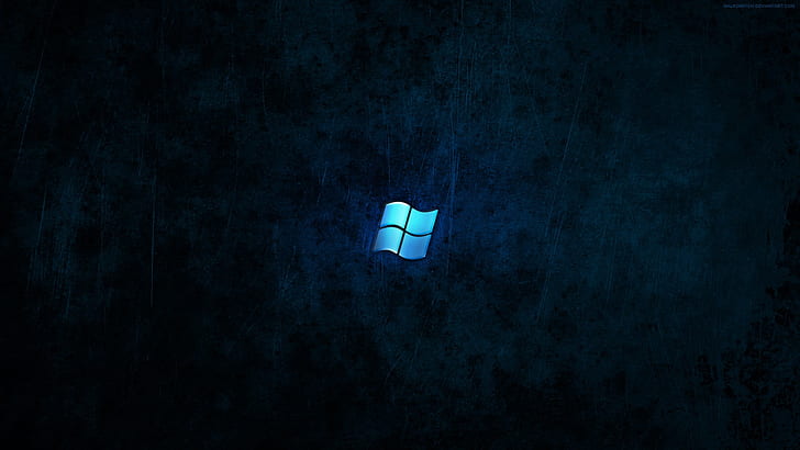 blue dark windows 7 windows 1920x1080  Technology Windows HD Art, HD wallpaper