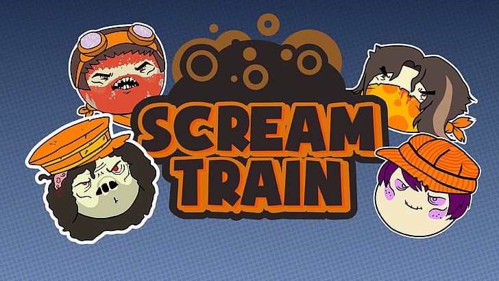 Game Grumps, Steam Train, video games, YouTube, Halloween, food, HD wallpaper