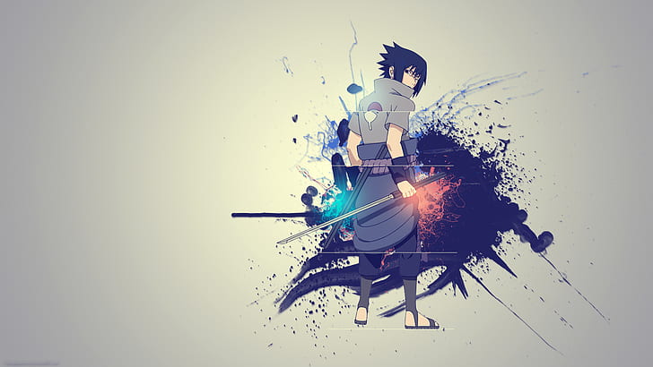 HD wallpaper: Naruto, Black Hair, Man, Sasuke Uchiha, Sword, Uchiha Clan |  Wallpaper Flare