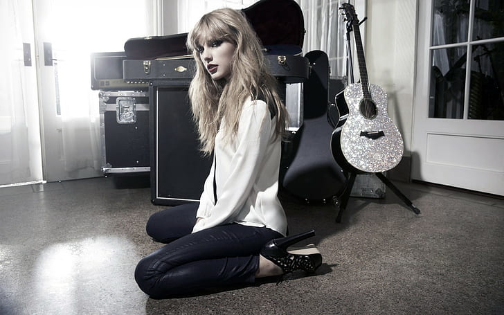 Taylor Swift, celebrity, singer, women, blonde, HD wallpaper