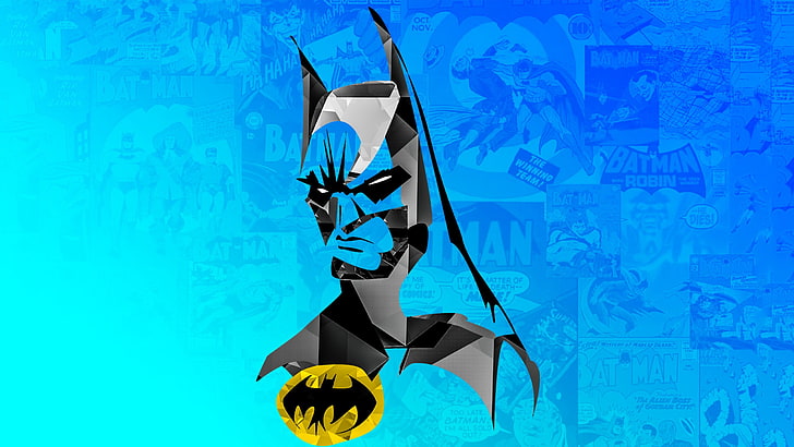 Batman, DC Comics, Batman Forever, Batman: Arkham City, blue, HD wallpaper