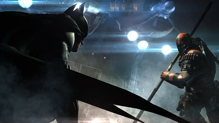 Batman: Arkham Origins Batman Deathstroke DC HD, video games, HD wallpaper