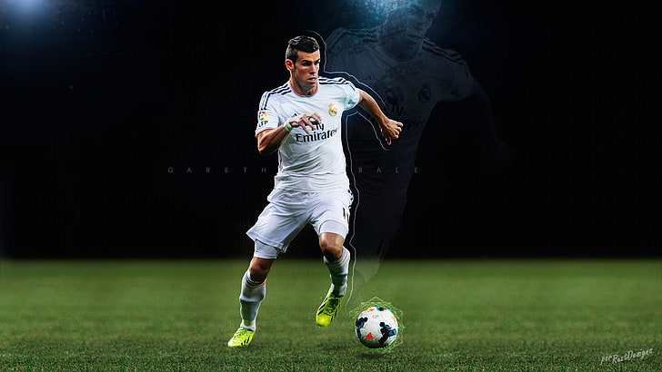 soccer, Real Madrid, Gareth Bale, footballers, sport, athlete, HD wallpaper