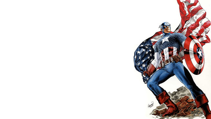Captain America Desktop Wallpapers on WallpaperDog