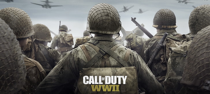 screenshot, poster, 5k, E3 2017, 4k, Call of Duty: WW2, government, HD wallpaper