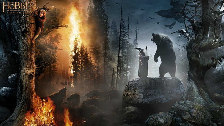 The Hobbit wallpaper, movies, The Hobbit: An Unexpected Journey, HD wallpaper
