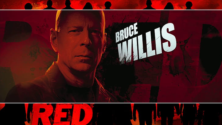 Bruce Willis Red HD, movies, HD wallpaper