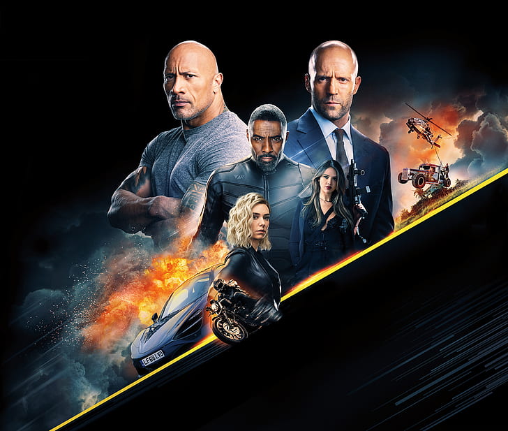 Fast and Furious, Fast and Furious Presents: Hobbs and Shaw, HD wallpaper