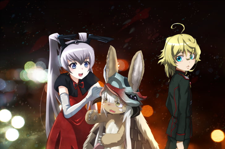 Anime, Crossover, Made in Abyss, Muv-Luv, Nanachi (Made in Abyss)