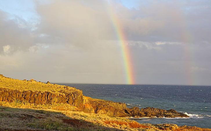 Rainbow In Maui, Hawaii, Travel, Islands, Creative, Pacific, High