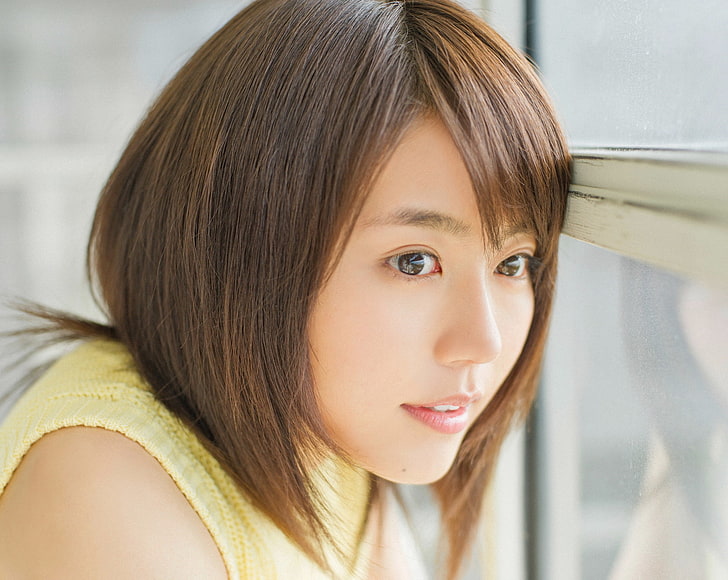 Kasumi Arimura, women, Asian, portrait, headshot, one person, HD wallpaper