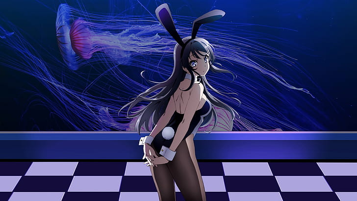 HD wallpaper: Anime, Rascal Does Not Dream of Bunny Girl Senpai, Mai  Sakurajima | Wallpaper Flare