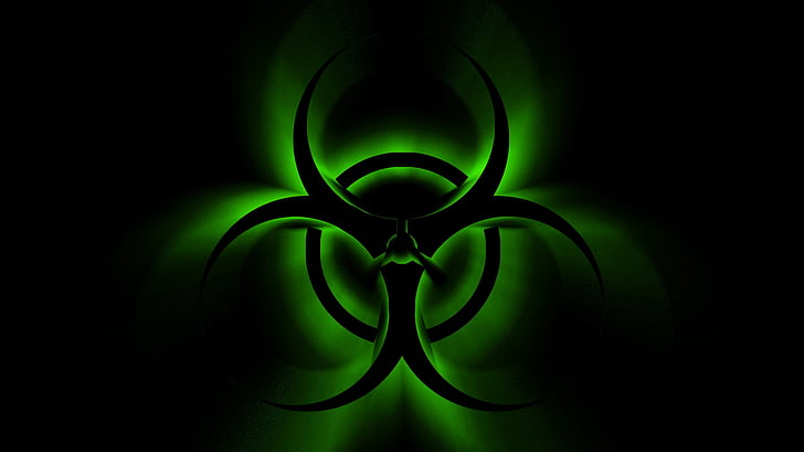 HD wallpaper: Sci Fi, Biohazard, Toxic, green color, abstract, shape, no  people | Wallpaper Flare