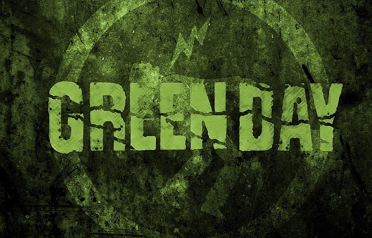 Green Day wallpaper, Band (Music), communication, text, western script, HD wallpaper