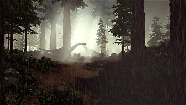 Video Game, ARK: Survival Evolved, Argentinosaurus, Dinosaur, HD wallpaper