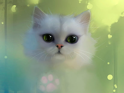 Online crop | HD wallpaper: white rabbit clip art, cat, kitty, costume ...