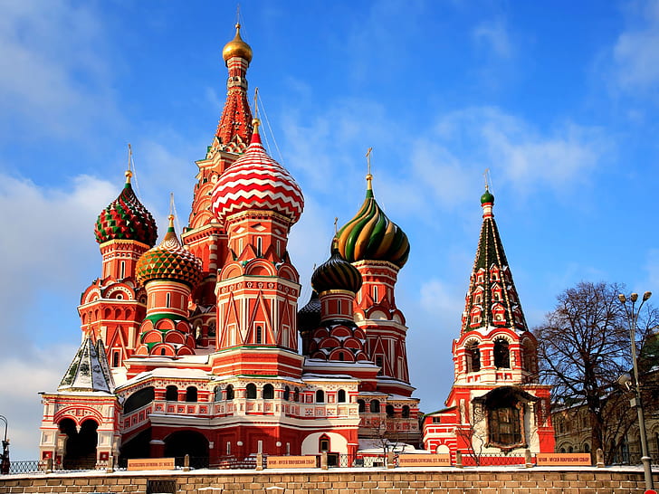 Moscow's St. Basil's Cathedral, HD wallpaper