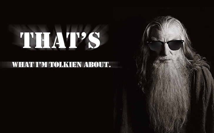 gandalf quotes funny the lord of the rings tolkien 1920x1200  Entertainment Funny HD Art, HD wallpaper