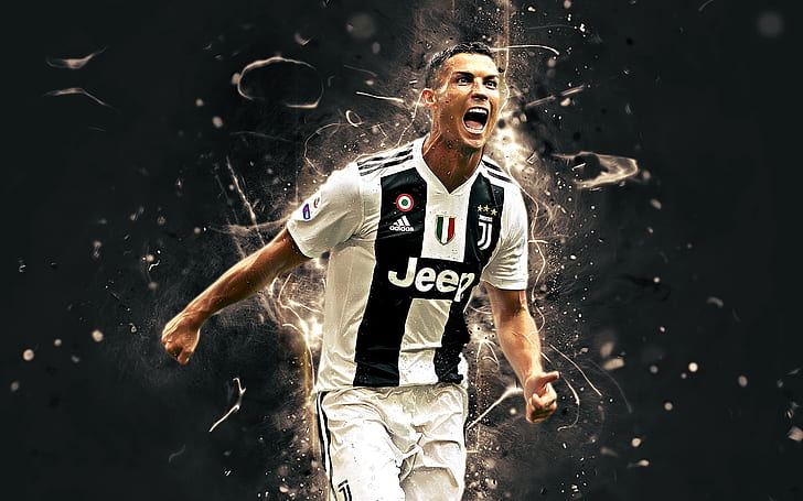 Soccer, Cristiano Ronaldo, Juventus F.C., HD wallpaper