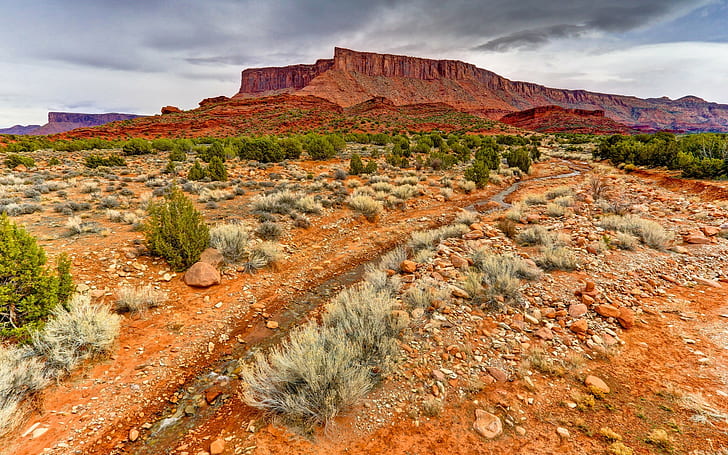 landscape, rock, nature, Utah