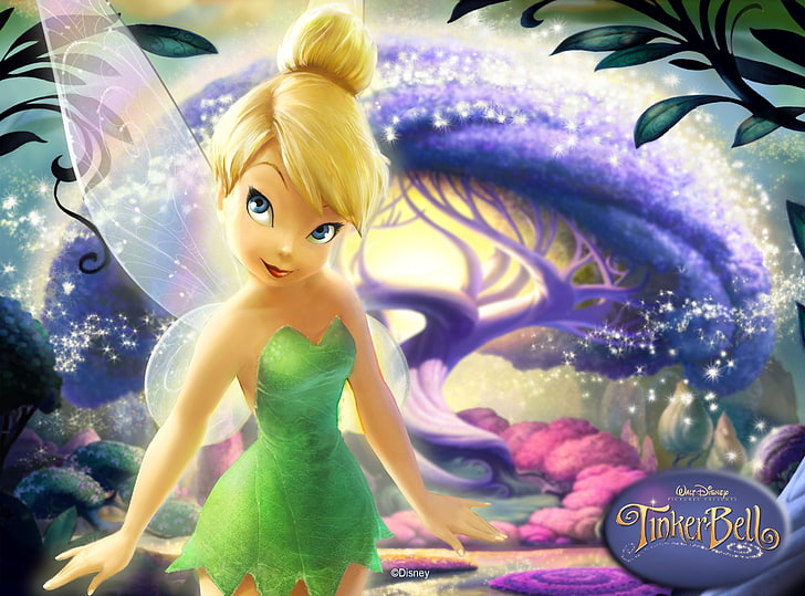 Tinker Bell Movie, Disney Tinker Bell digital wallpaper, Cartoons, HD wallpaper