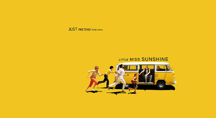 HD wallpaper: Movie, Little Miss Sunshine, Cute, Funny, Humor, Yellow |  Wallpaper Flare