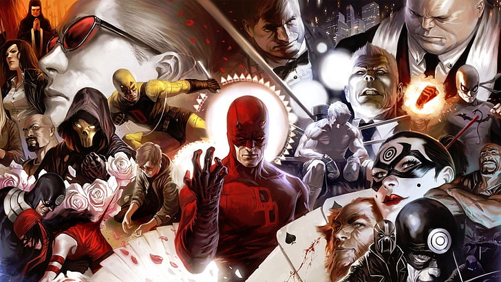 Comics, Marvel Comics, Bullseye (Marvel Comics), Daredevil, HD wallpaper