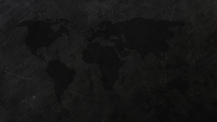HD wallpaper: dark, map, world map | Wallpaper Flare