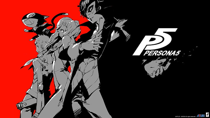 Persona 5 wallpaper, Persona series, text, arts culture and entertainment