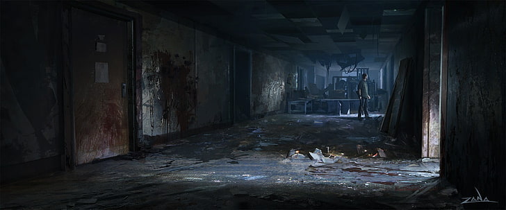 untitled, The Last of Us, concept art, video games, apocalyptic, HD wallpaper