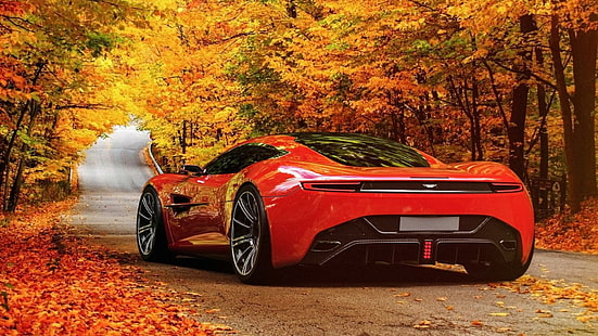 HD wallpaper: Cars Aston Martin Concept Red Car Dbc Design 4k Ultra Hd ...