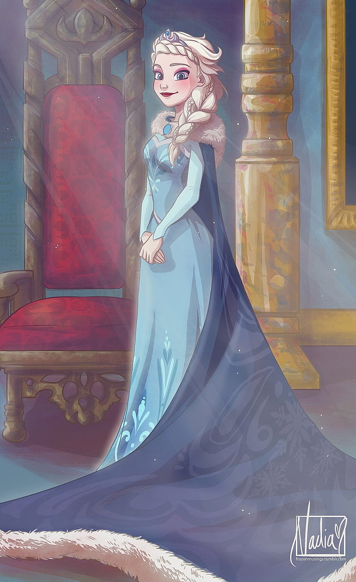 cartoon, Frozen (movie), one person, clothing, human representation, HD wallpaper